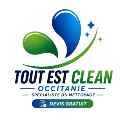Logo Tout est clean occitanie, entreprise de nettoyage à Agde